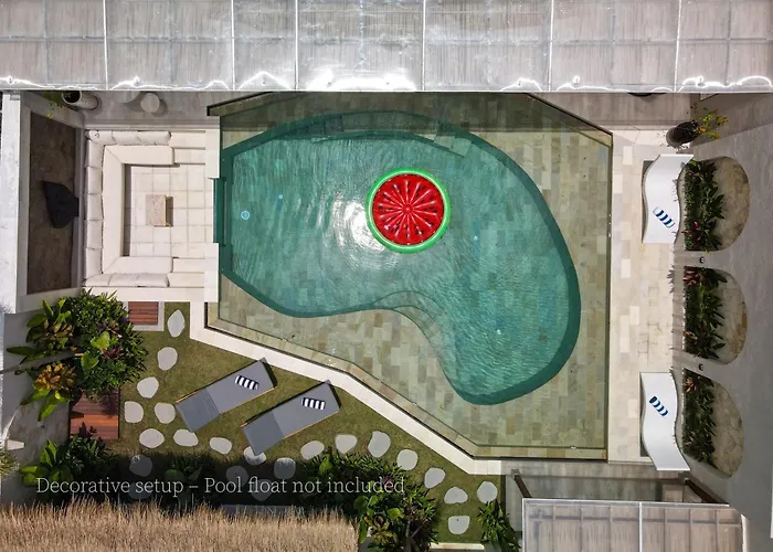 ヴィラ New! Giant Pool - Private 4br - Staff - *